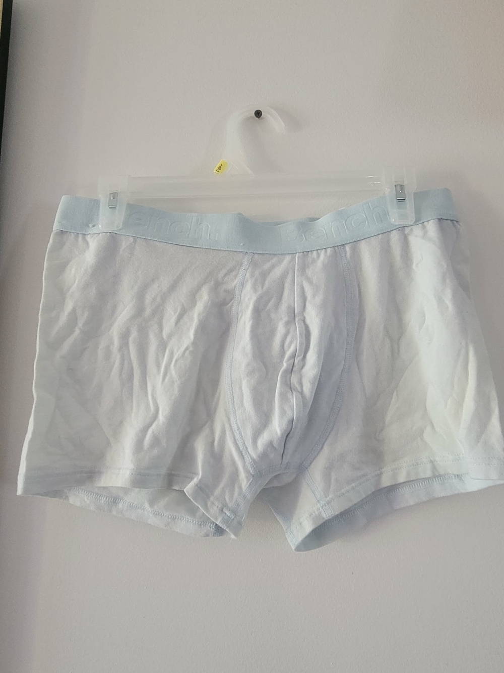 Bench Men's Light Blue Boxer Briefs with Branded Waistband